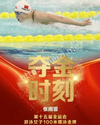 张雨霏全运会蝶泳金牌